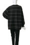 【UNISEX】BORDER WIDE L/S TEE エビコン/EVCON