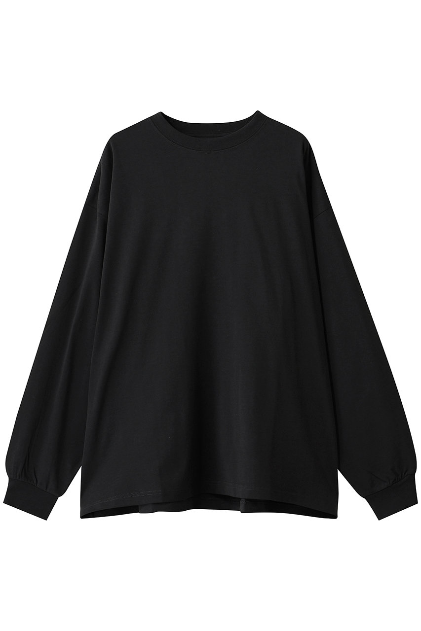 エビコン/EVCONの【UNISEX】MERCERIZATION WIDE L/S TEE(BLACK/263-91105)