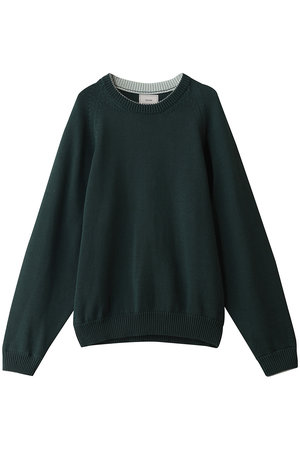 エビコン/EVCONの【UNISEX】5GG COTTON CREWNECK KNIT(110300/110301)