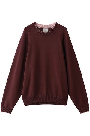 エビコン/EVCONの【UNISEX】5GG COTTON CREWNECK KNIT(110300/110301)