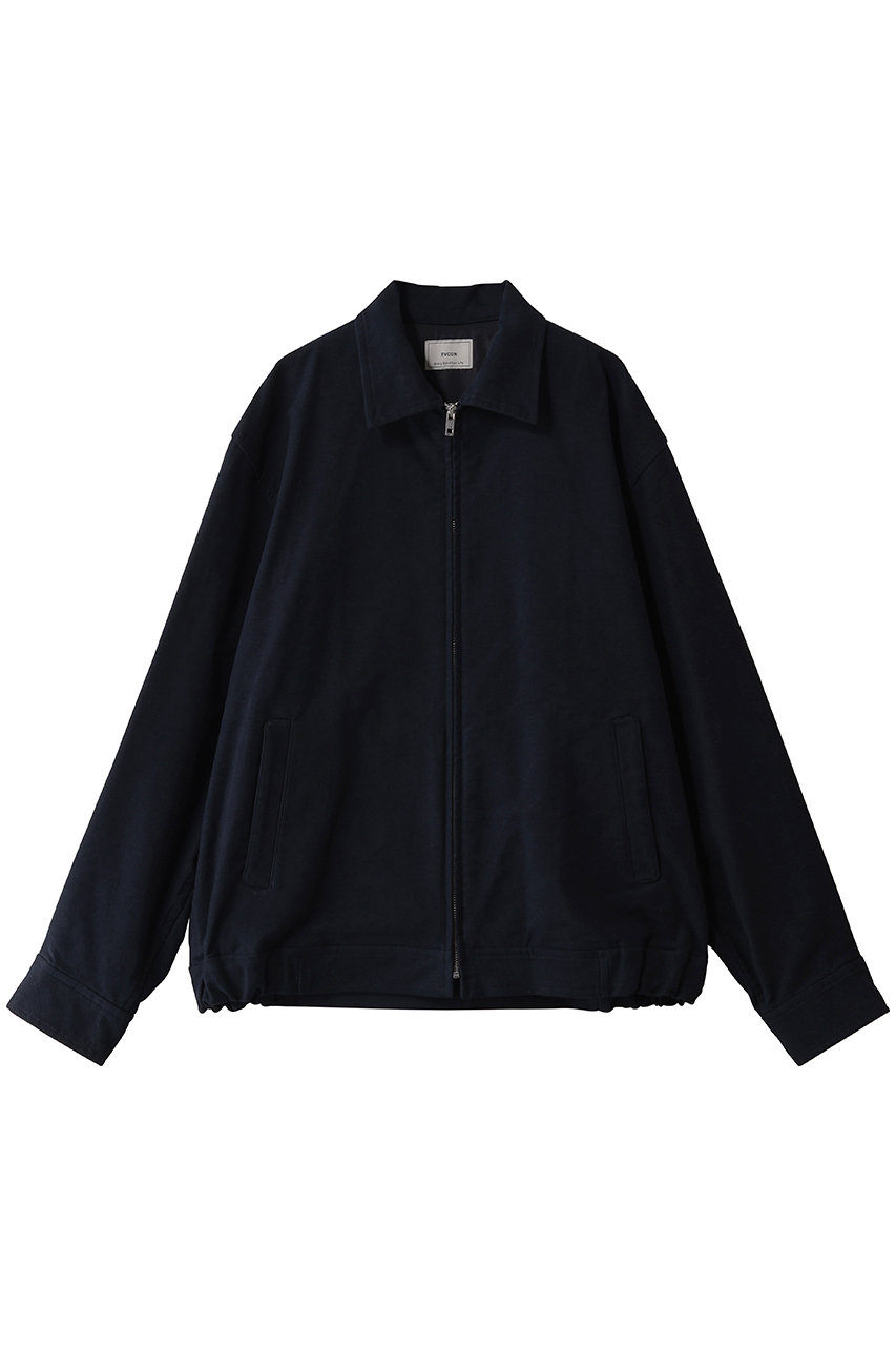 EVCON 【UNISEX】MOLESKIN DRIZZLER JACKET (NAVY, 3) エビコン ELLE SHOP