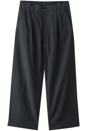 エビコン/EVCONの【UNISEX】COTTONNEL 2TUCK WIDE TROUSERS(110600/110601)