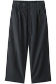 【UNISEX】COTTONNEL 2TUCK WIDE TROUSERS