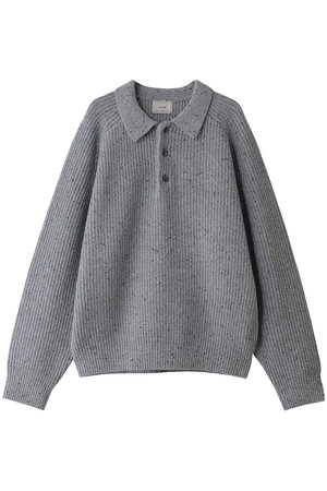 エビコン/EVCONの【UNISEX】COLORNEP POLO KNIT(110300/110301)