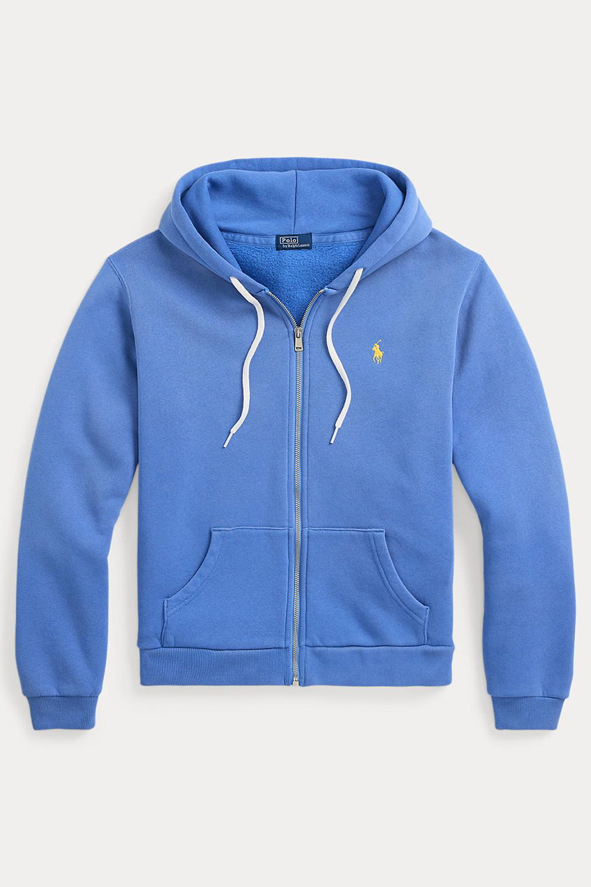 RALPH LAUREN 【POLO RALPH LAUREN】フリース フルジップ フーディ (ポンドブルー, S) ラルフ ローレン ELLE SHOP RALPH LAUREN 【POLO RALPH LAUREN】フリース フルジップ フーディ (ポンドブルー, S) ラルフ ローレン ELLE SHOP