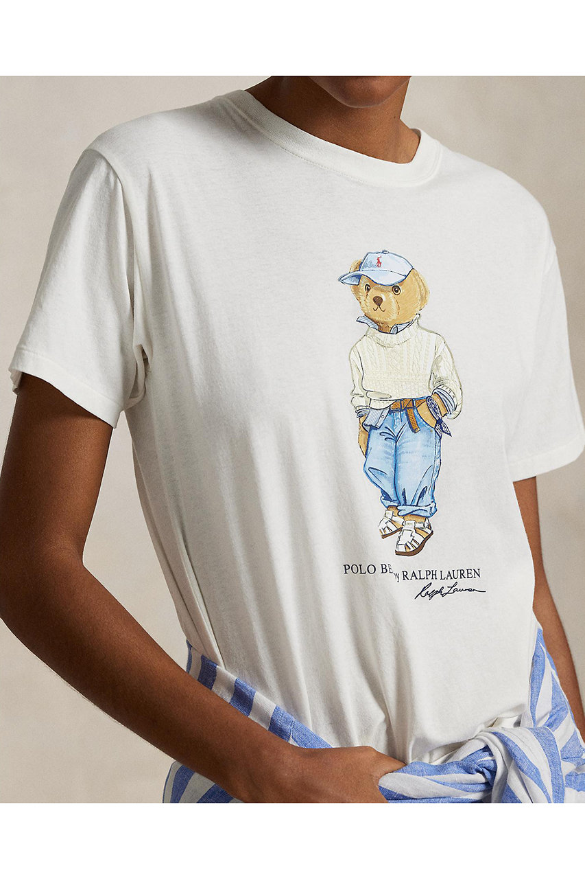 RALPH LAUREN 【POLO RALPH LAUREN】Polo ベア コットン ジャージー Tシャツ (ネビス, M) ラルフ ローレン ELLE SHOP RALPH LAUREN 【POLO RALPH LAUREN】Polo ベア コットン ジャージー Tシャツ (ネビス, M) ラルフ ローレン ELLE SHOP