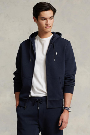 ラルフ ローレン/RALPH LAURENの【MEN】【POLO RALPH LAUREN】ダブルニット フルジップ フーディ(110100/110105)