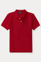 【KIDS】【POLO RALPH LAUREN】コットン メッシュ ポロシャツ ラルフ ローレン/RALPH LAUREN レッド