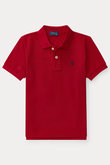 【KIDS】【POLO RALPH LAUREN】コットン メッシュ ポロシャツ レッド 7