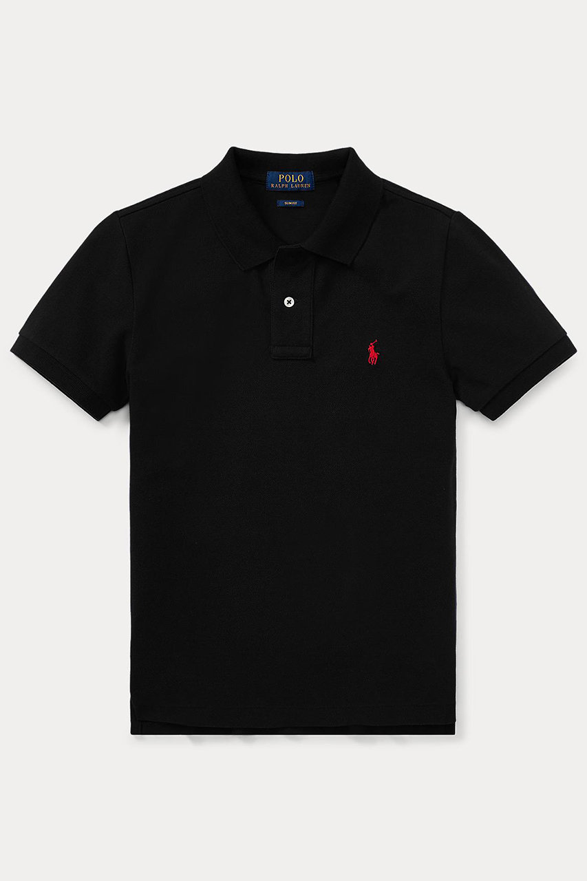 ラルフ ローレン/RALPH LAURENの【KIDS】【POLO RALPH LAUREN】コットン メッシュ ポロシャツ(ブラック/CWPOKNIYN820076)