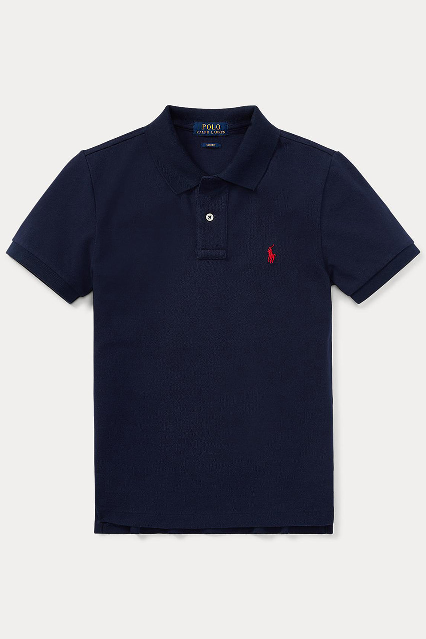 ラルフ ローレン/RALPH LAURENの【KIDS】【POLO RALPH LAUREN】コットン メッシュ ポロシャツ(ネイビー/CWPOKNIYN820076)