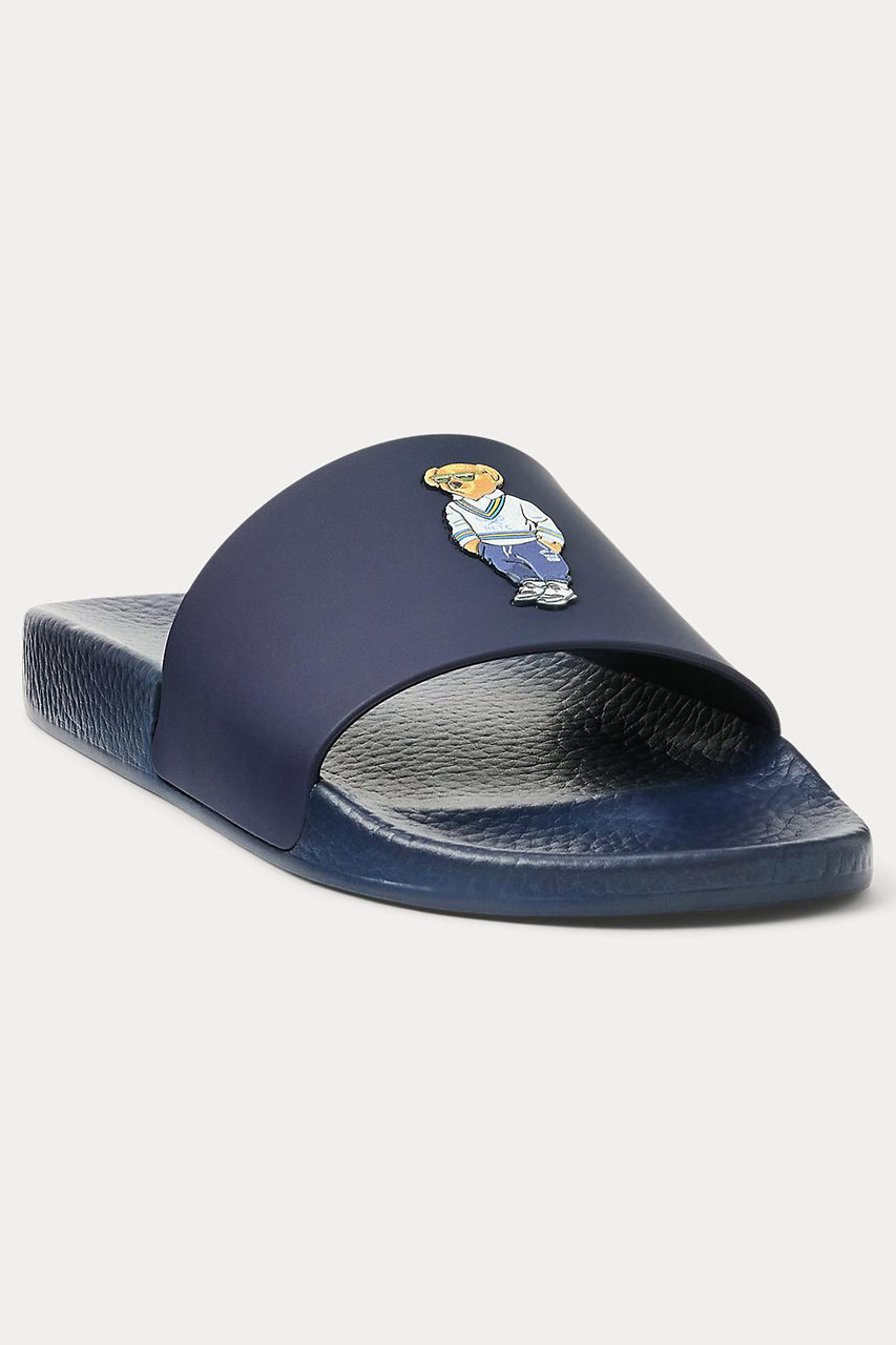 RALPH LAUREN 【MEN】【POLO RALPH LAUREN】Polo ベア スライド (ネイビー, 8 D(26.5)) ラルフ ローレン ELLE SHOP RALPH LAUREN 【MEN】【POLO RALPH LAUREN】Polo ベア スライド (ネイビー, 8 D(26.5)) ラルフ ローレン ELLE SHOP