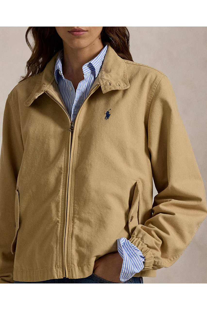 Ralph Lauren ベージュ ブルゾン RALPH LAUREN(ラルフ ローレン)｜【POLO RALPH LAUREN】ウィンド