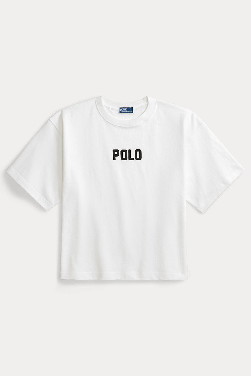 RALPH LAUREN 【POLO RALPH LAUREN】ロゴ コットン ジャージー クルーネック Tシャツ (ホワイト, S) ラルフ ローレン ELLE SHOP RALPH LAUREN 【POLO RALPH LAUREN】ロゴ コットン ジャージー クルーネック Tシャツ (ホワイト, S) ラルフ ローレン ELLE SHOP