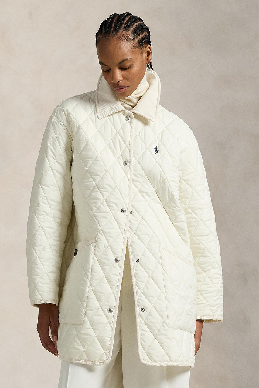 POLO RALPH LAURENリバーシブル キルテッド バーン コート キルテッド バーン ジャケット（その他アウター）｜POLO RALPH