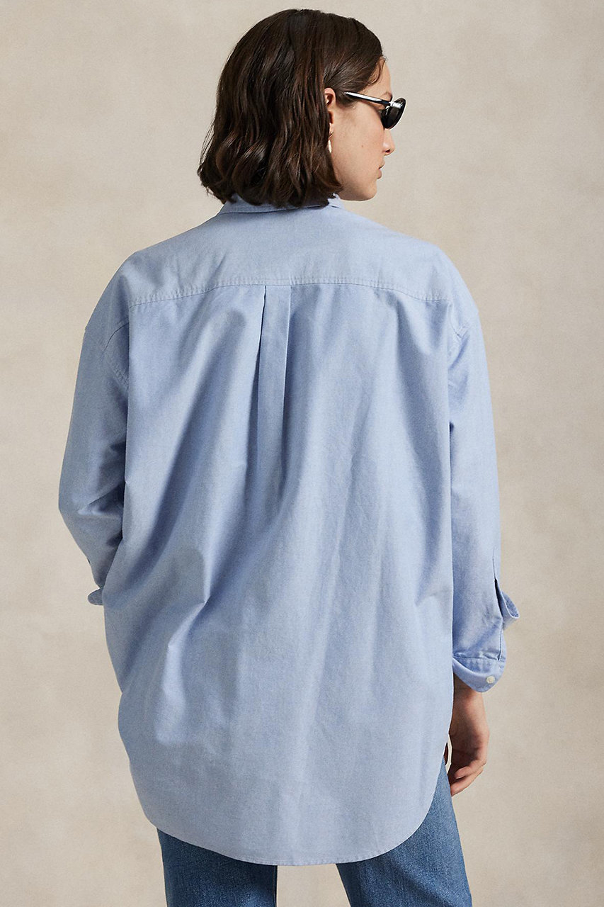 CHATです★新品★ラルフローレン コットンシャツ ブルー ラルフローレン】Ralph Lauren ブルー｜Yahoo!フリマ（旧PayPay