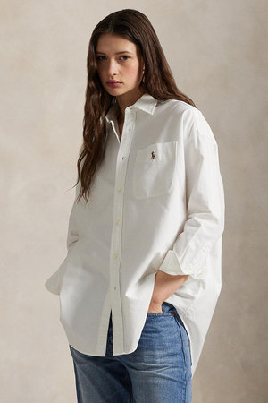 ラルフ ローレン/RALPH LAURENの【POLO RALPH LAUREN】ビッグ コットン オックスフォード シャツ(110400/110403)