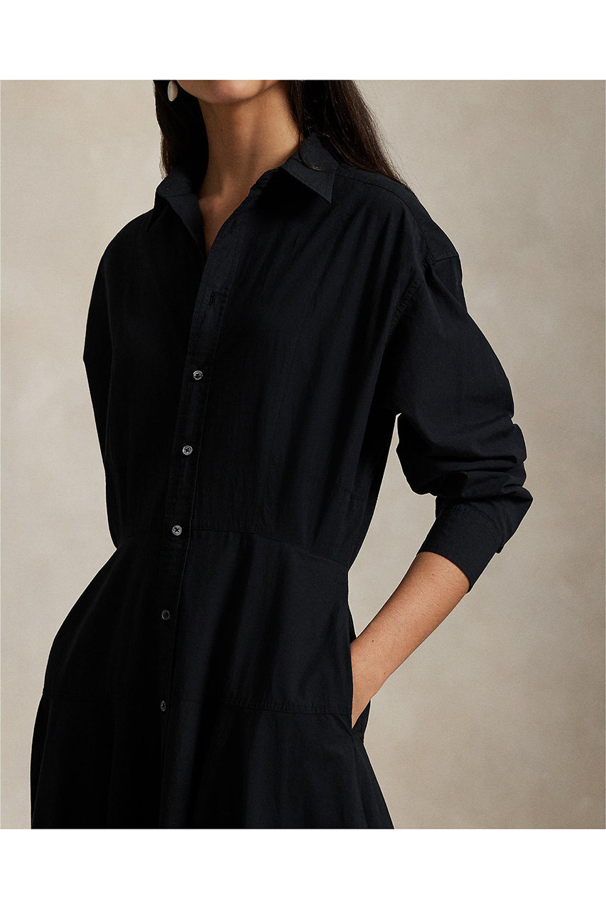 新品タグ付き⭐︎即完売品⭐︎ラルフローレン⭐︎パネルド コットン シャツドレス RALPH LAUREN(ラルフ ローレン)｜【POLO RALPH LAUREN】パネルド