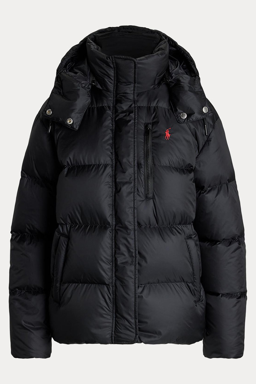 RALPH LAUREN 【POLO RALPH LAUREN】ウォーターリペラント キルテッド ダウン ジャケット (ブラック, M) ラルフ ローレン ELLE SHOP RALPH LAUREN 【POLO RALPH LAUREN】ウォーターリペラント キルテッド ダウン ジャケット (ブラック, M) ラルフ ローレン ELLE SHOP