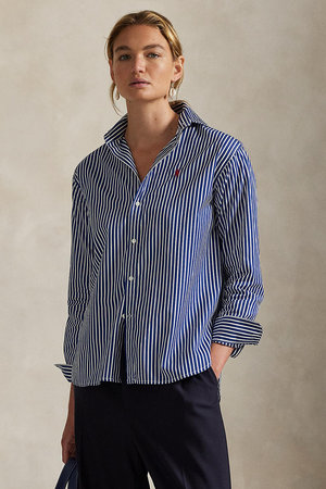 ラルフ ローレン/RALPH LAURENの【POLO RALPH LAUREN】ストライプド コットン シャツ(110400/110403)