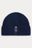 【MEN】【POLO RALPH LAUREN】ソリッド デニム ベア ビーニー