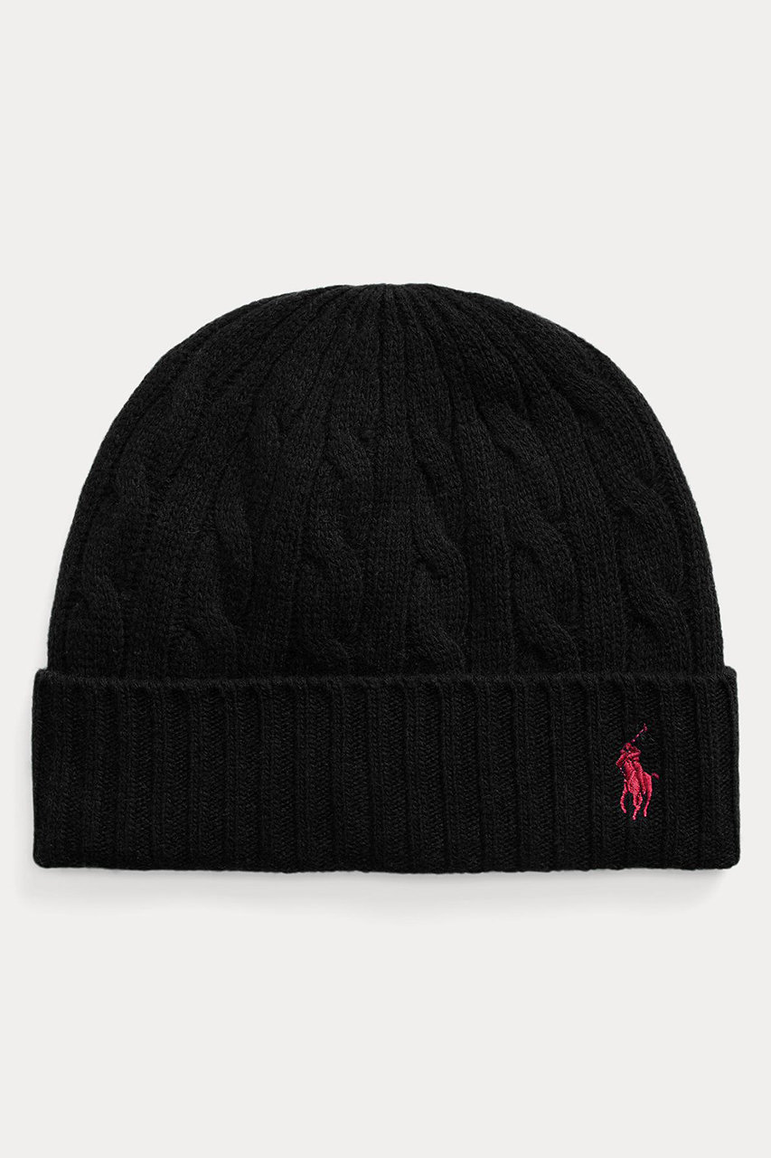 ラルフ ローレン/RALPH LAURENの【UNISEX】【POLO RALPH LAUREN】クラシック ケーブル ビーニー(ブラック/MAPOHGS0J421951)