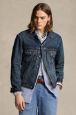 【MEN】【POLO RALPH LAUREN】フェイデッド デニム トラッカー ジャケット