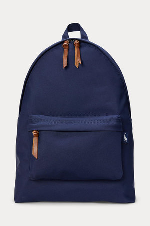 ラルフ ローレン/RALPH LAURENの【UNISEX】【POLO RALPH LAUREN】レザートリム バックパック(120100/120104)