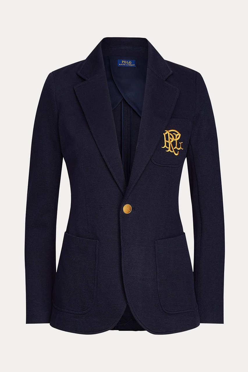 ラルフ ローレン/RALPH LAURENの【POLO RALPH LAUREN】ダブルニット ジャカード ブレザー(ネイビー/WMPOOTWN5V20040)