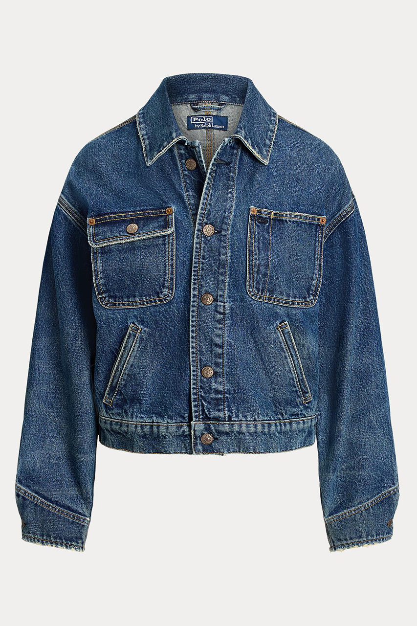 ラルフ ローレン/RALPH LAURENの【POLO RALPH LAUREN】デニム ダンガリー ジャケット(ブルー/WMPOOTWNDK20030)