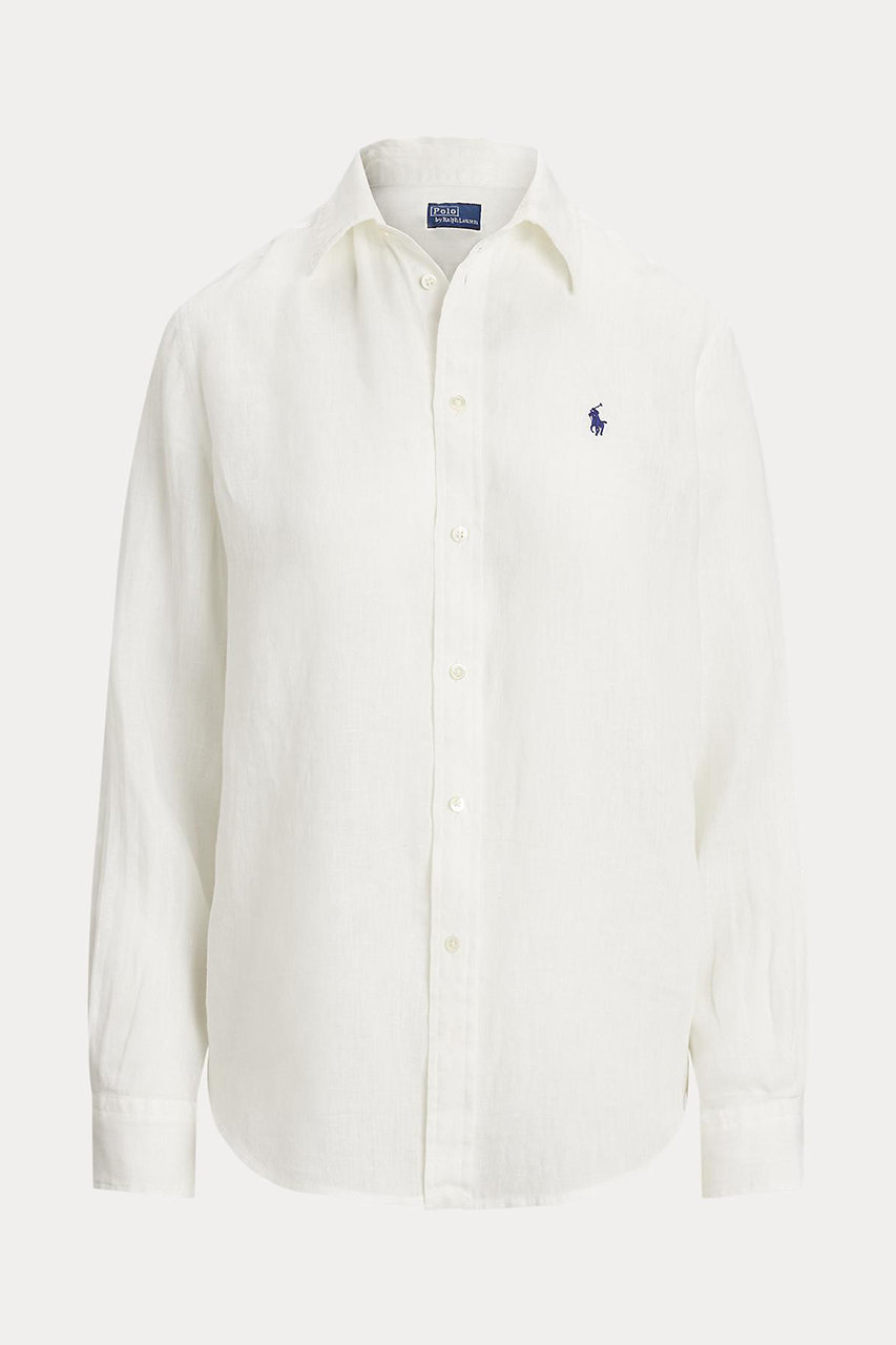 ラルフ ローレン/RALPH LAURENの【POLO RALPH LAUREN】クラシック フィット リネン シャツ(ホワイト/WMPOSHTNDO21078)