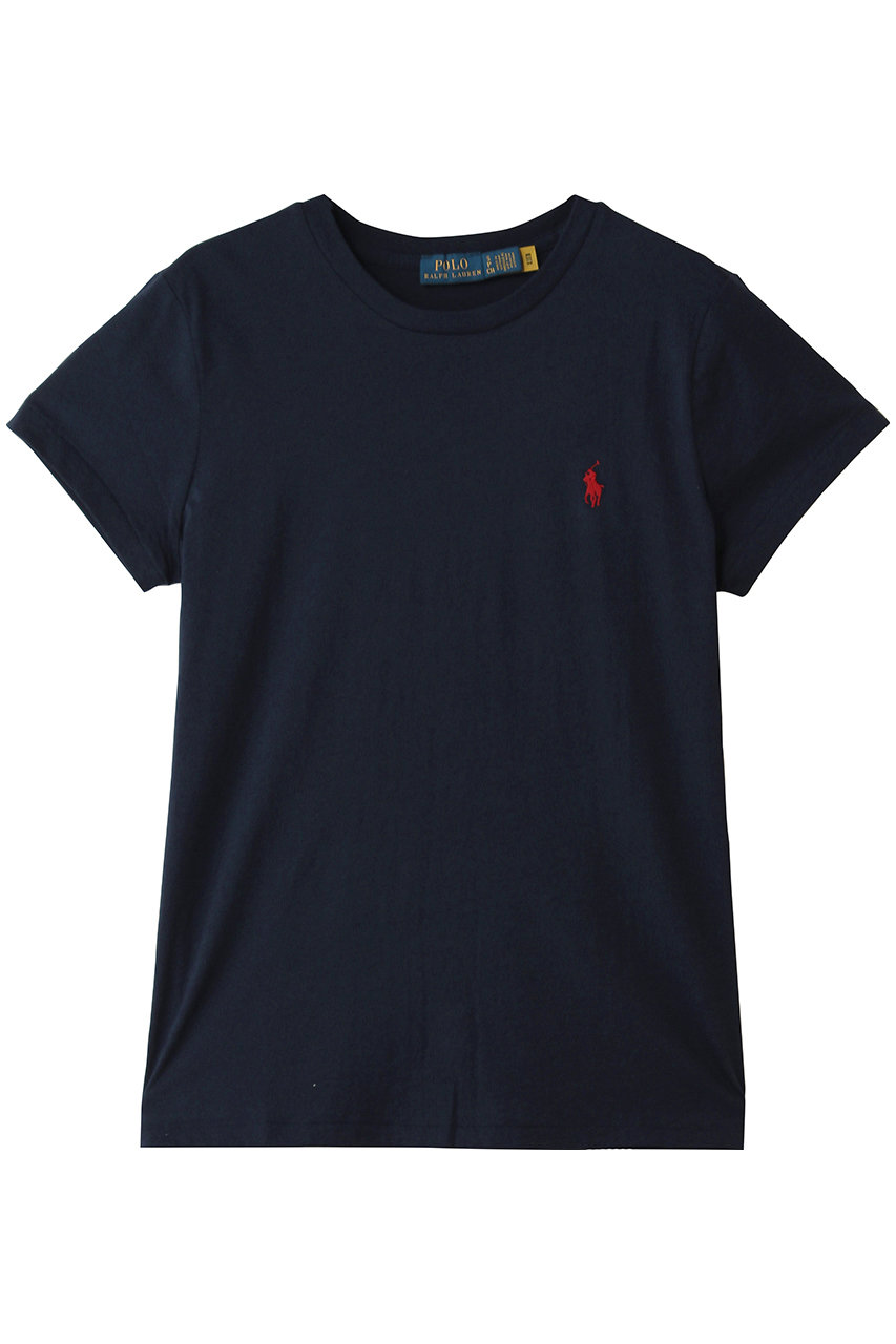 ラルフ ローレン/RALPH LAURENの【POLO RALPH LAUREN】クラシック フィット コットン ジャージー クルーネック Tシャツ(ネイビー/WMPOKNINCU20702)