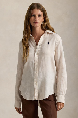 ラルフ ローレン/RALPH LAURENの【POLO RALPH LAUREN】クラシック フィット リネン シャツ(110400/110403)