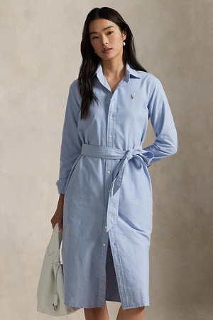 ラルフ ローレン/RALPH LAURENの【POLO RALPH LAUREN】ベルテッド コットン オックスフォード シャツドレス