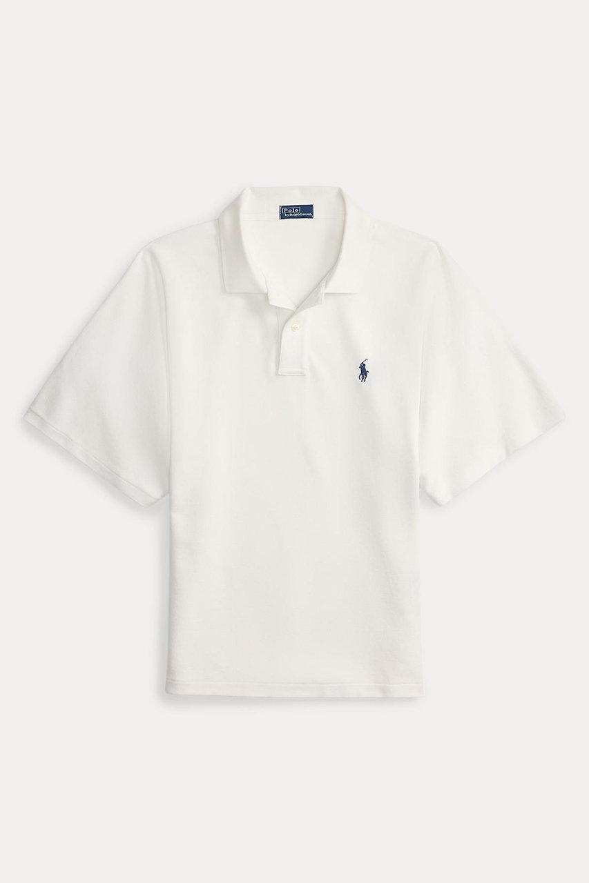 ラルフ ローレン/RALPH LAURENの【POLO RALPH LAUREN】ドルマンスリーブ メッシュ ポロシャツ(ホワイト/WMPOKNINB920298)