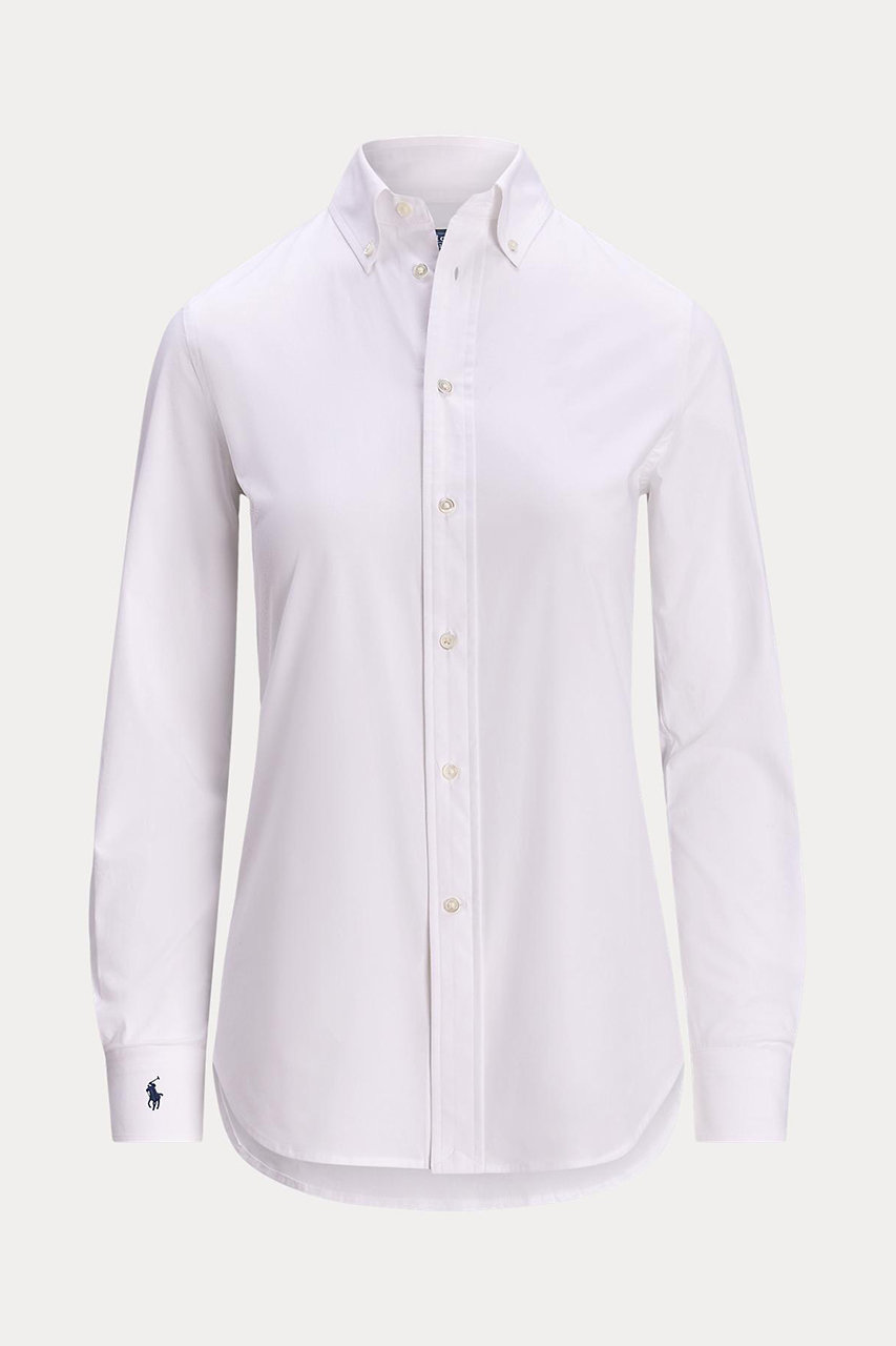 ラルフ ローレン/RALPH LAURENの【POLO RALPH LAUREN】スリム フィット ストレッチ ポプリン シャツ(ホワイト/WMPOSHTNDO20665)