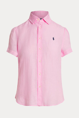 ラルフ ローレン/RALPH LAURENの【POLO RALPH LAUREN】リネン ショートスリーブ シャツ