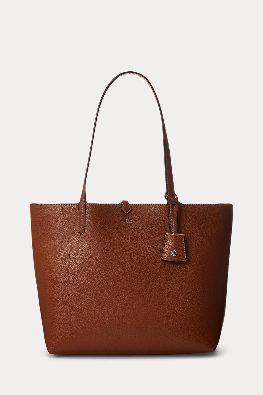 ラルフ ローレン/RALPH LAURENの【POLO RALPH LAUREN】フェイクレザー リバーシブル トート(ブラウン/WALRBAG0G620020)
