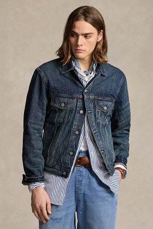 ラルフ ローレン/RALPH LAURENの【MEN】【POLO RALPH LAUREN】フェイデッド デニム トラッカー ジャケット(110800/110801)