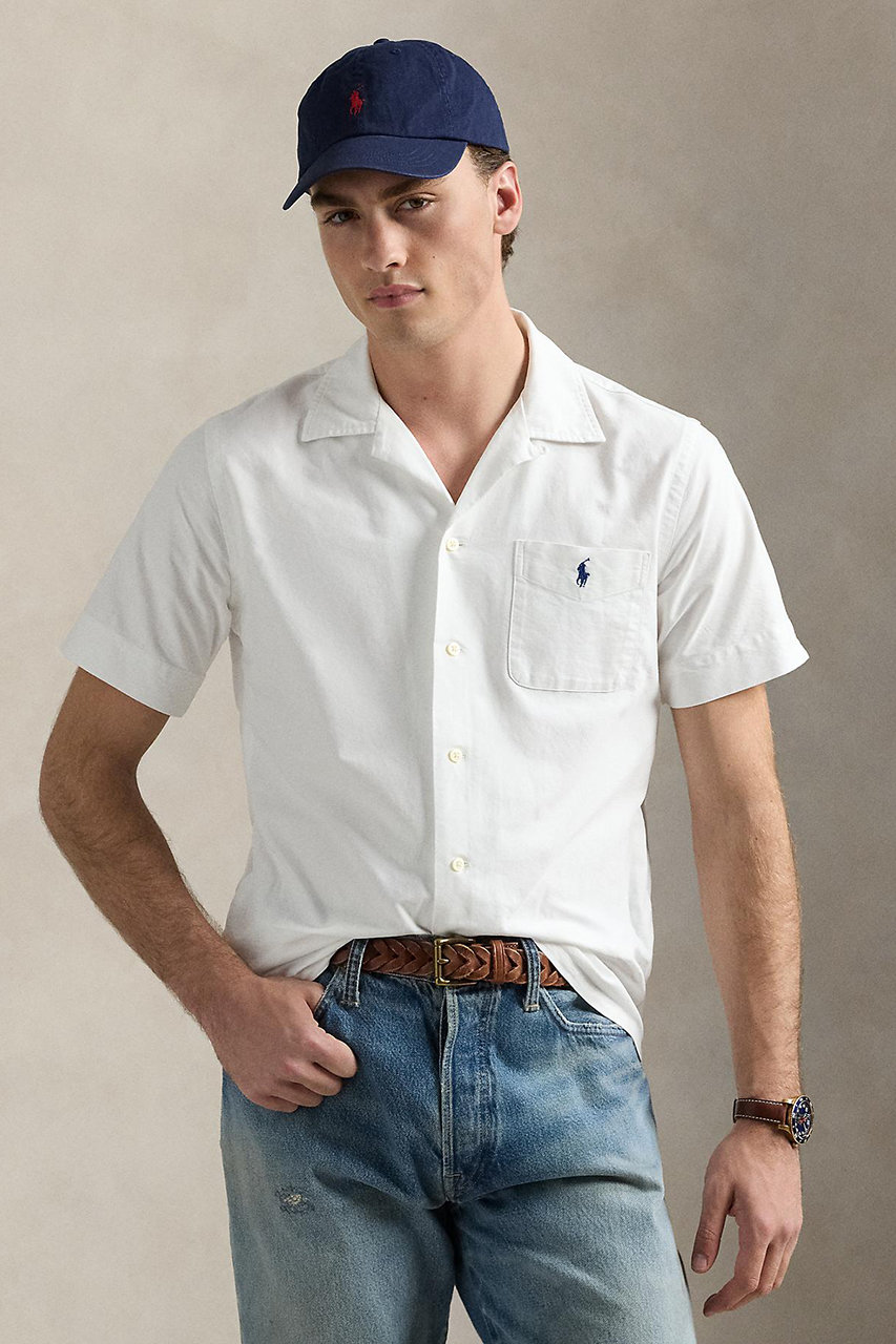 【新品】  POLO BY RALPH LAUREN / ポロバイラルフローレン | アイコニック クラシック フィット オックスフォード シャツ | M | ホワイト | レディース POLO RALPH LAUREN（ポロ・ラルフローレン） ブラウス シャツ