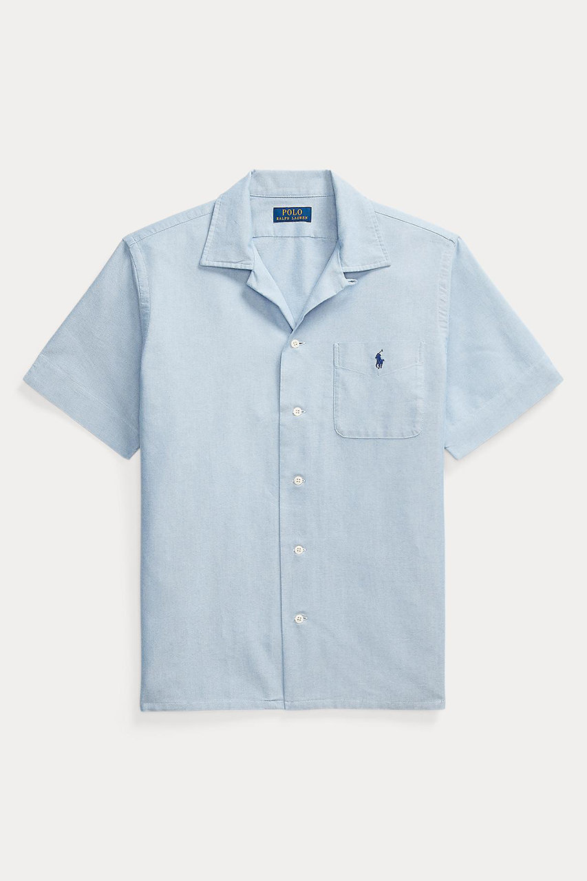 ラルフ ローレン/RALPH LAURENの【MEN】【POLO RALPH LAUREN】クラシック フィット オックスフォード キャンプ シャツ(ブルー/MNPOWOV1N820865)