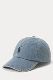 【UNISEX】【POLO RALPH LAUREN】インディゴ デニム ボール キャップ