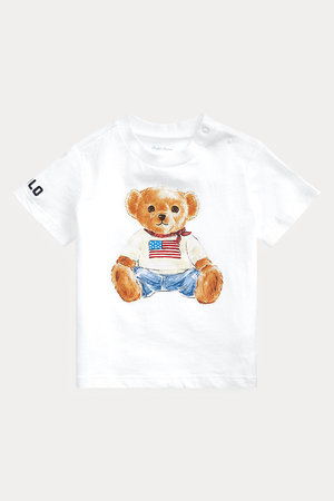 ラルフ ローレン/RALPH LAURENの【KIDS】【POLO RALPH LAUREN】Polo ベア コットン ジャージー Tシャツ(200200/200201)
