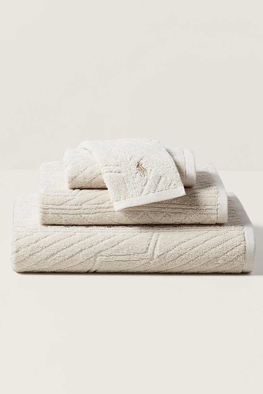 ラルフ ローレン/RALPH LAURENの【Ralph Lauren Home】McKenna バスタオル（ミニ）(ベージュ/HMPOBATH8O20222)