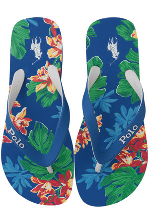 ラルフ ローレン/RALPH LAURENの【MEN】【POLO RALPH LAUREN】ボルト トロピカルプリント フリップフロップ(130200/130205)