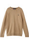 【MEN】【POLO RALPH LAUREN】コットン クルーネック セーター ラルフ ローレン/RALPH LAUREN キャメル