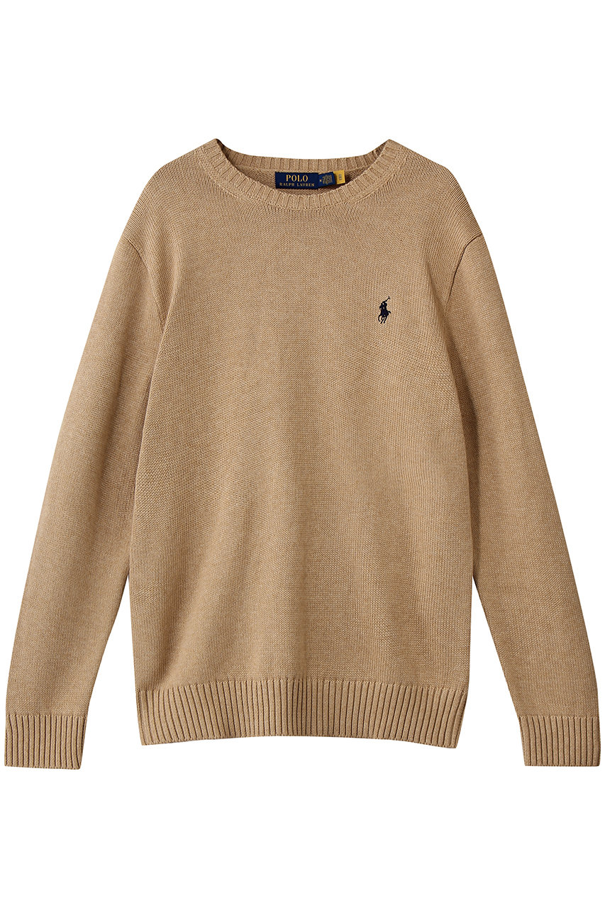 ラルフ ローレン/RALPH LAURENの【MEN】【POLO RALPH LAUREN】コットン クルーネック セーター(キャメル/MNPOSWE16822904)