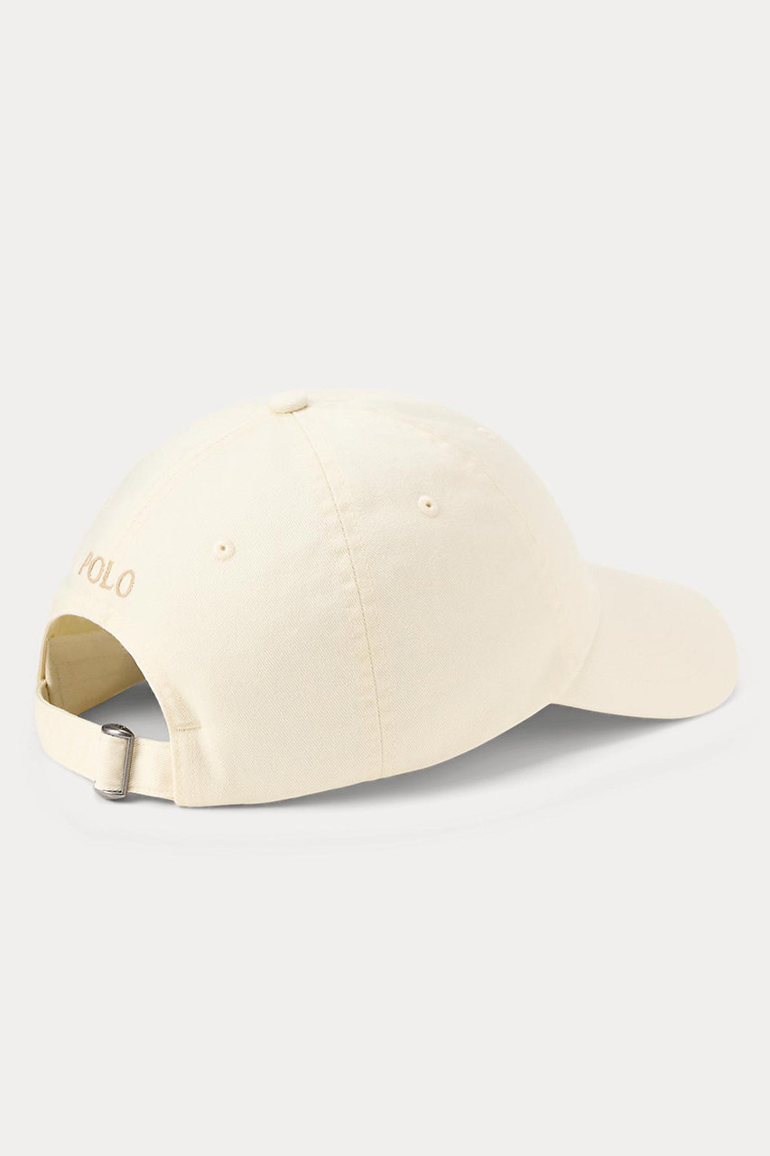 【値下げしました】ポロラルフローレン 限定品 コットンチノキャップ アイボリー RALPH LAUREN(ラルフ ローレン)｜【UNISEX】【POLO RALPH LAUREN