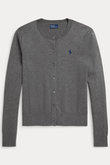 【POLO RALPH LAUREN】コットン クルーネック カーディガン