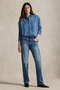 【POLO RALPH LAUREN】クロップド ボクシー デニム シャツ ラルフ ローレン/RALPH LAUREN
